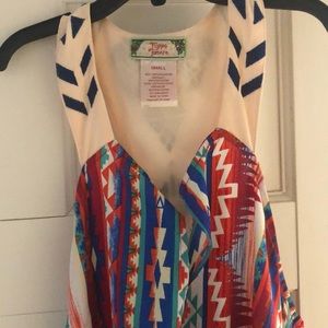 Flying Tomato maxi dress size Small